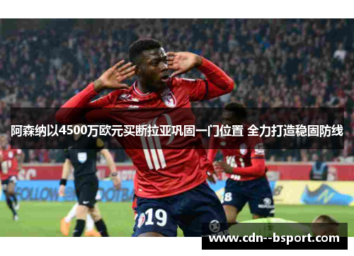 阿森纳以4500万欧元买断拉亚巩固一门位置 全力打造稳固防线 阿森纳以4500万欧元买断拉亚巩固一门位置 全力打造稳固防线