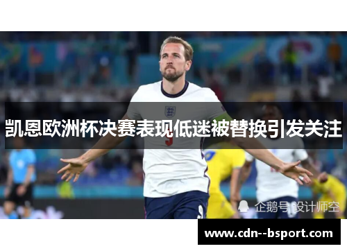 凯恩欧洲杯决赛表现低迷被替换引发关注